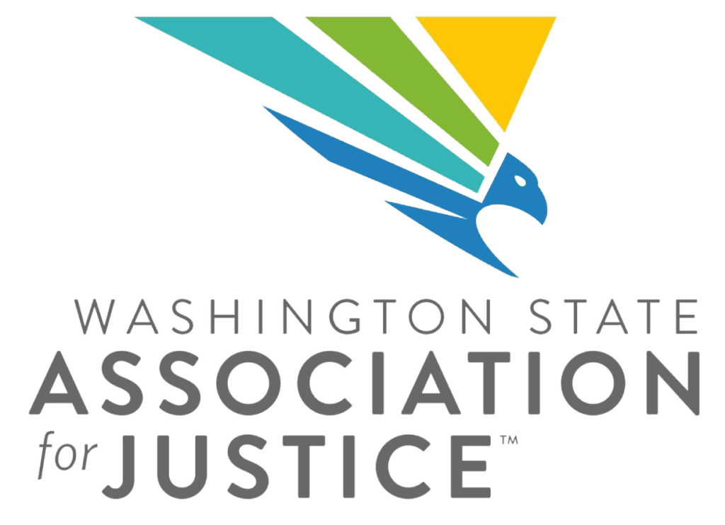 washington state association for justice logo.